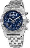 Breitling Men's AB011011/C783 Chronomat B01 Blue Chronograph Dial Watch