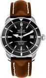Breitling Superocean Heritage 42 Mens Watch on Brown Leather Strap A1732124/BA61-437X