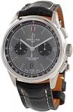 Breitling Premier Chronograph Automatic Chronometer Anthracite Dial Men's Watch AB0118221B1P1