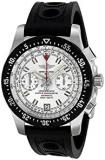 Breitling Skyracer Raven Silver Dial Chronograph Black Rubber Men's Watch A2736434-G615BKOR