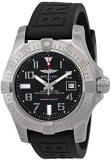 Breitling Avenger II Seawolf Automatic Black Dial Black Rubber Mens Watch A1733110-BC31BKPT3