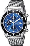 Breitling Men's A1332024-C817 Analog Display Swiss Automatic Silver Watch