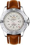 Breitling Colt Automatic 44mm Brown Leather Strap Men's Watch