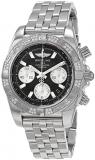 Breitling Chronomat 41 Black Dial Diamond Watch AB0140AA/BA52-378A