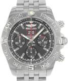 Breitling Men's BTA4436010-BB71SS Chronomat Blackbird Analog Display Swiss Automatic Silver Watch