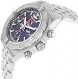 Breitling Men's BTA4436010-BB71SS Chronomat Blackbird Analog Display Swiss Automatic Silver Watch