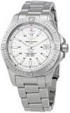 Breitling Colt 41 Silver Dial Stainless Steel Mens Watch A1731311-G820SS