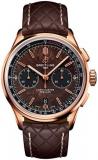 Breitling Premier B01 Chronograph 42mm Bentley Centenary Limited Edition Unique Brown Burl Elm Dial Solid Rose Gold Watch RB01181A1Q1X1