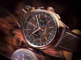 Breitling Premier B01 Chronograph 42mm Bentley Centenary Limited Edition Unique Brown Burl Elm Dial Solid Rose Gold Watch RB01181A1Q1X1