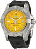 Breitling Avenger II Seawolf Automatic Yellow Dial Mens Watch A1733110-I519BKOR