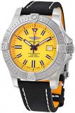 Breitling Avenger Seawolf Automatic Chronometer Yellow Dial Men's Watch A17319101I1X2