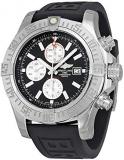 Breitling Men's BTA1337111-BC29BKPT3 Super Avenger II Analog Display Swiss Automatic Black Watch