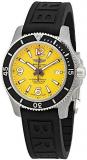 Breitling Superocean II Automatic Yellow Dial Men's Watch A17367021I1S2