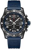 Breitling Professional Chronograph Quartz Chronometer Black Dial Men's Watch X82...