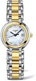 Longines Prima Luna Mother of Pearl Dial Steel and Yellow Gold Ladies Watch L81105936