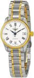 Longines Master Automatic White Dial Ladies Watch L2.128.5.11.7