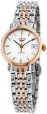 Longines White Dial Two-tone Ladies Watch L43095127