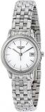 Longines Flagship White Dial Stainless Steel Ladies Watch L42164126