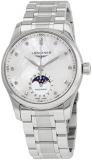 Longines Master Automatic Diamond Mother of Pearl Dial Ladies Watch L2.409.4.87.6