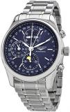 Longines Master Collection Moon Phase Chronograph Automatic Sunray Blue Dial Men's Watch L2.773.4.92.6