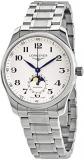 Longines Master Automatic Moonphase Silver Dial Men's Watch L29094786