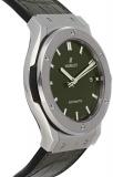 Hublot Classic Fusion Mechanical (Automatic) Green Dial Mens Watch 511.NX.8970.LR (Certified Pre-Owned)