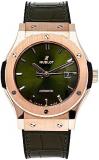 Hublot Classic Fusion Automatic Green Dial Watch 542.OX.8980.LR (Pre-Owned)