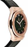 Hublot Classic Fusion Automatic Green Dial Watch 542.OX.8980.LR (Pre-Owned)
