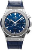 Hublot Classic Fusion Mechanical (Automatic) Blue Dial Mens Watch 521.NX.7170.LR (Pre-Owned)