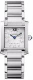 Cartier Women's WE110007 Tank Francaise Analog Display Swiss Quartz Silver Watch