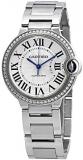 Cartier Ballon Bleu Automatic Diamond Ladies Watch W4BB0017