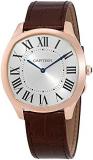 Cartier Drive de Cartier Hand Wound 18kt Rose Gold Men's Watch WGNM0006