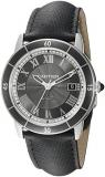 Cartier Men's 'Croisiere' Automatic Stainless Steel and Leather Casual Watch, Color:Black (Model: WSRN0003)