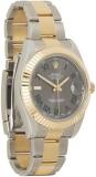 Rolex Pre-Loved Stainless Steel & 18K Yellow Gold Wimbledon Datejust 116333 41mm, Grey