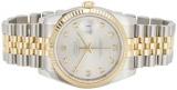 Rolex Pre-Loved Stainless Steel & 18k Yellow Gold Diamond Datejust 116233 36mm, Gold
