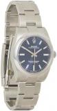 Rolex Pre-Loved Stainless Steel Blue Oyster Perpetual 124200 34mm, Blue