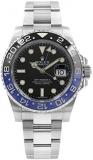 Rolex GMT Master II Black Dial Stainless Steel Mens Watch 116710 BLNR