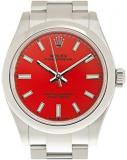 Rolex Oyster Perpetual 31 Coral Red Dial Automatic Ladies Watch 277200CRLRDSO