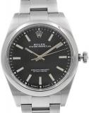 Rolex Oyster Perpetual Black Dial Automatic Men's Watch 114300BKSO