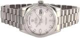 Rolex Day Date 118239A Silver Dial Men's Watch (W140631) [Parallel Import], Brac...