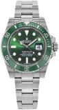 Rolex Submariner "Hulk" Green Dial Men's Luxury Watch M116610LV-0002