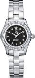 Tag Heuer Aquaracer Diamond Ladies Black Dial Swiss Quartz Watch WAF141D.BA0813