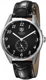 TAG Heuer Men's WAS2110.FC6180 Carrera Analog Display Swiss Automatic Black Watch
