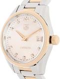 Tag Heuer Carrera Q PrÃcieux White Mother of Pearl Dial Ladies Watch WAR1352BD0774