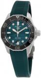 TAG Heuer Aquaracer Professional 300 Date Automatic Diamond Blue Dial Ladies Watch WBP231G.FT6226