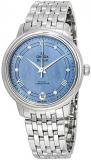 Omega De Ville Prestige Blue Mother of Pearl Diamond Dial Ladies Watch 424.10.33.20.57.001