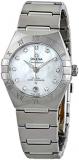 Omega Constellation Manhattan Automatic Chronometer Diamond White Dial Ladies Watch 131.10.29.20.55.001