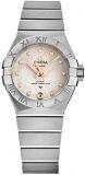 Omega Constellation Automatic Diamond Silver Dial Ladies Watch 127.10.27.20.52.0...