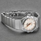 Omega Constellation Automatic Diamond Silver Dial Ladies Watch 127.10.27.20.52.001