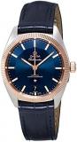 Omega Constellation Automatic Blue Dial Blue Leather Men's Watch 130.23.39.21.03.001
